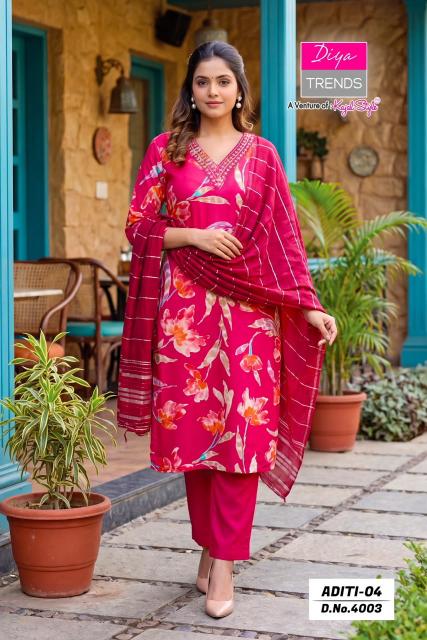 Diya trends aditi vol 4 best wholesale.kurtis.in.ramamurthynagar